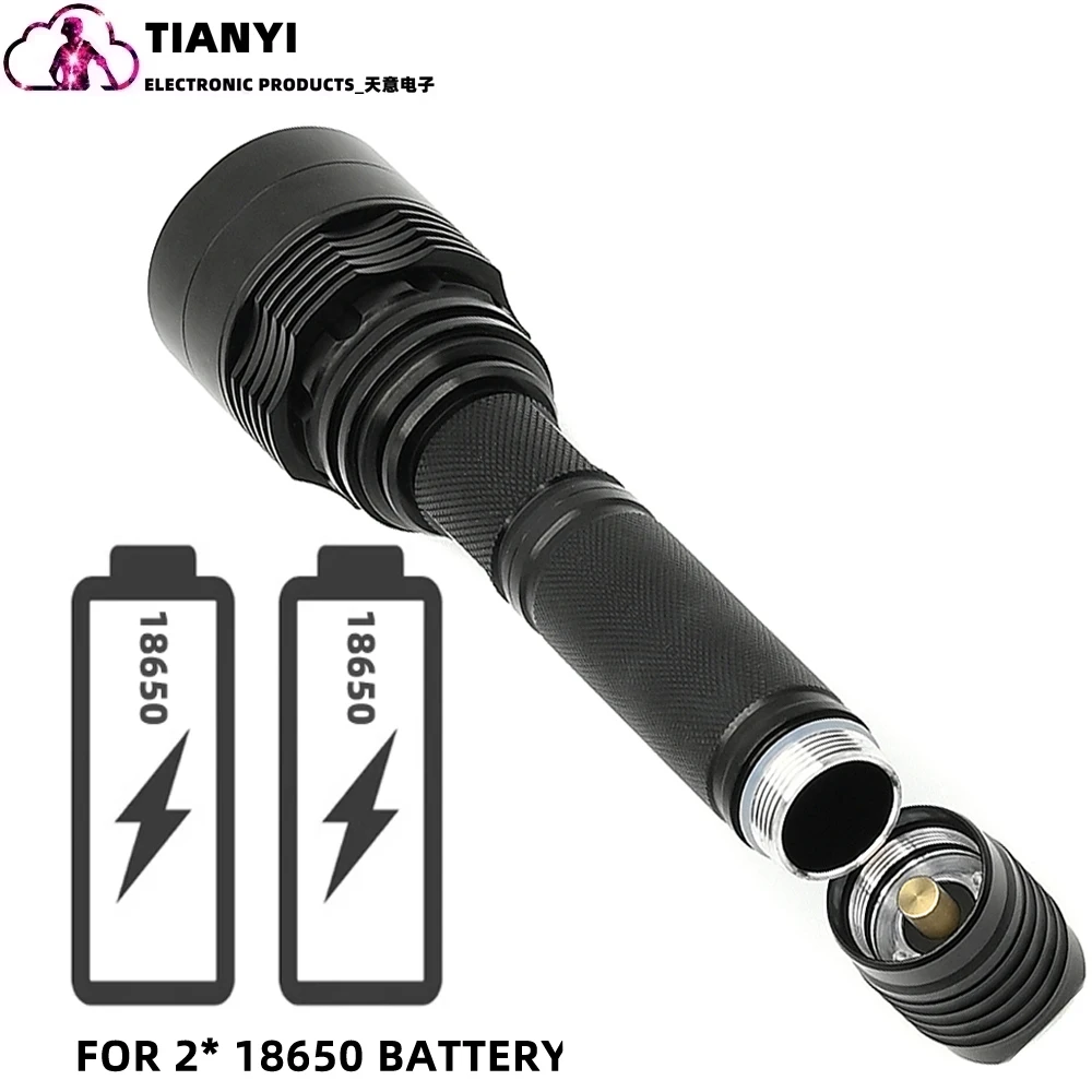 Green Light Flashlight, Single Mode Green Led Hunting Light, Zoomable Light for Hunting, Green Torch for Night Vision, Astronomy