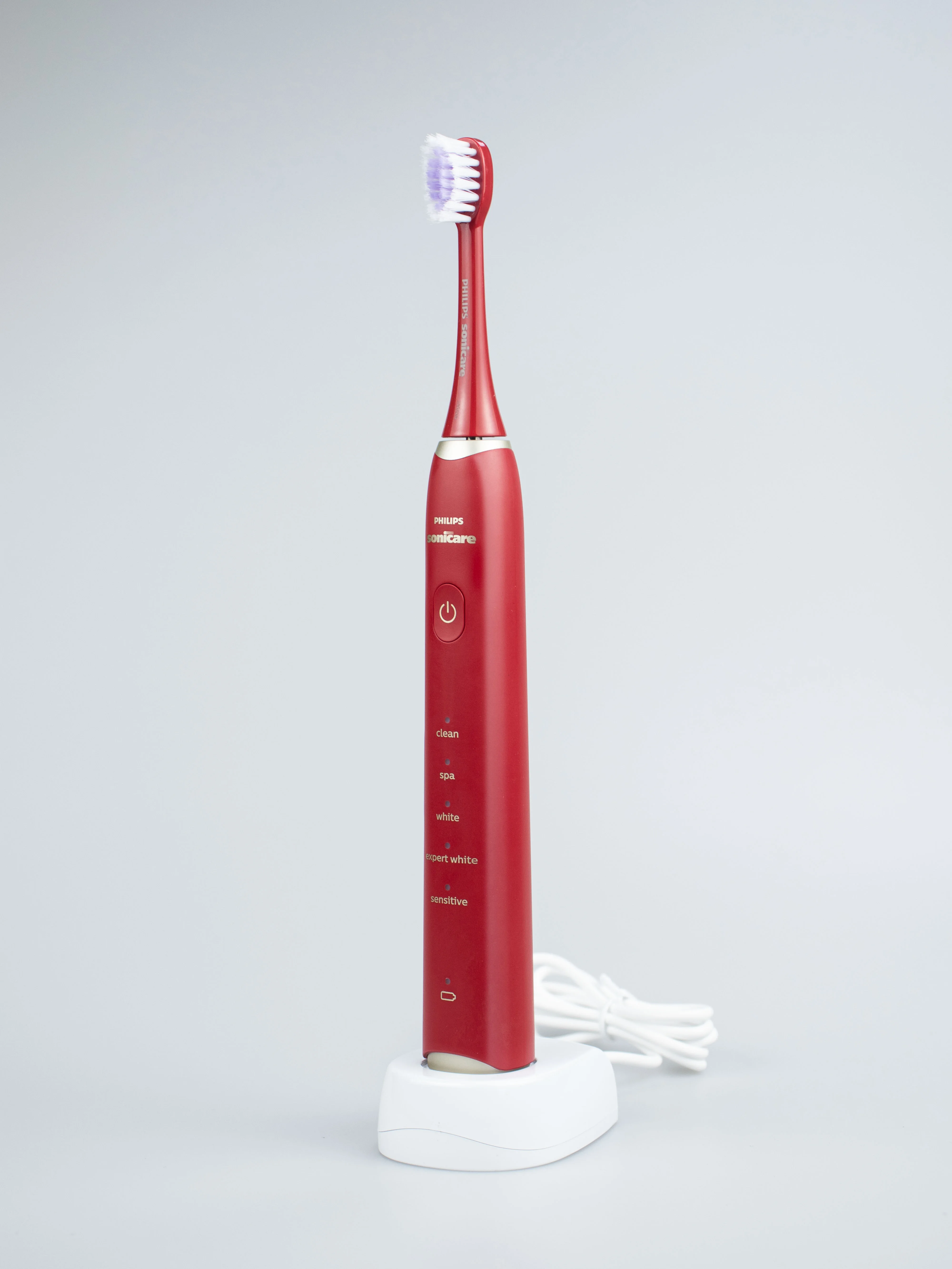 Philips Sonicare Toothbrush HX2491/02 Sonic electric brush for adult replacement head  Red