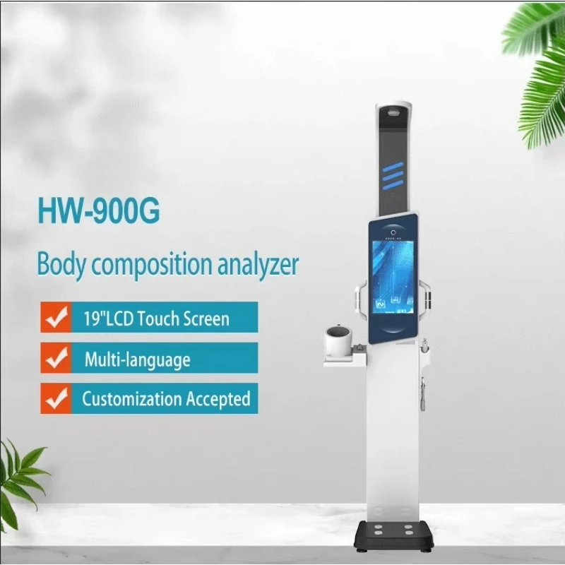Mechanical Steel Scale Multi-Function Coin-Operated Height Weight Body Fat Analyzer with LCD Display for Pharmacy Use