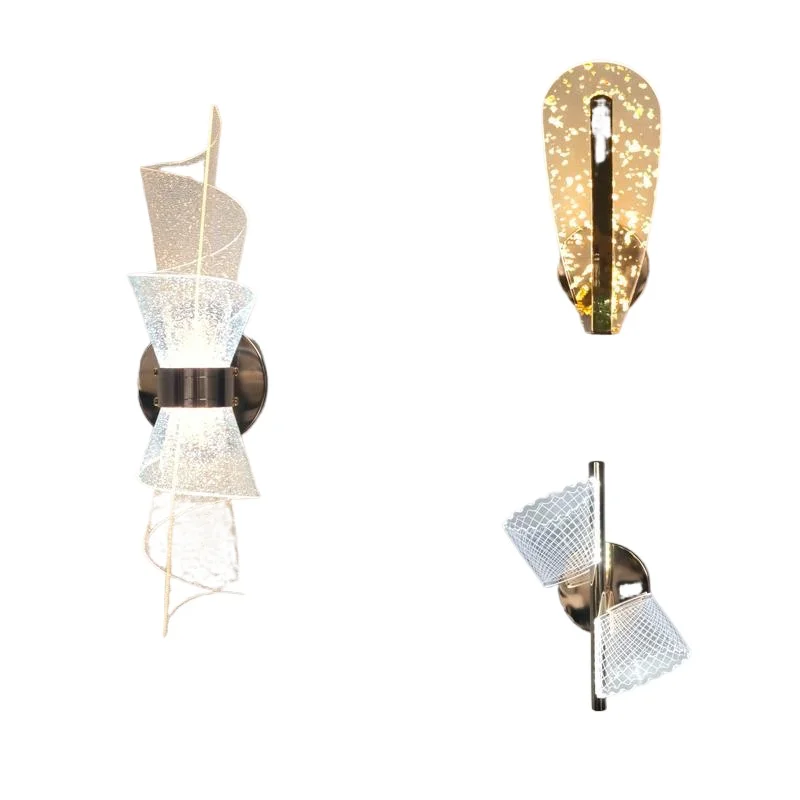 acrylic wall lamp, hotel homestay corridor aisle lamp, living room decorative lamp