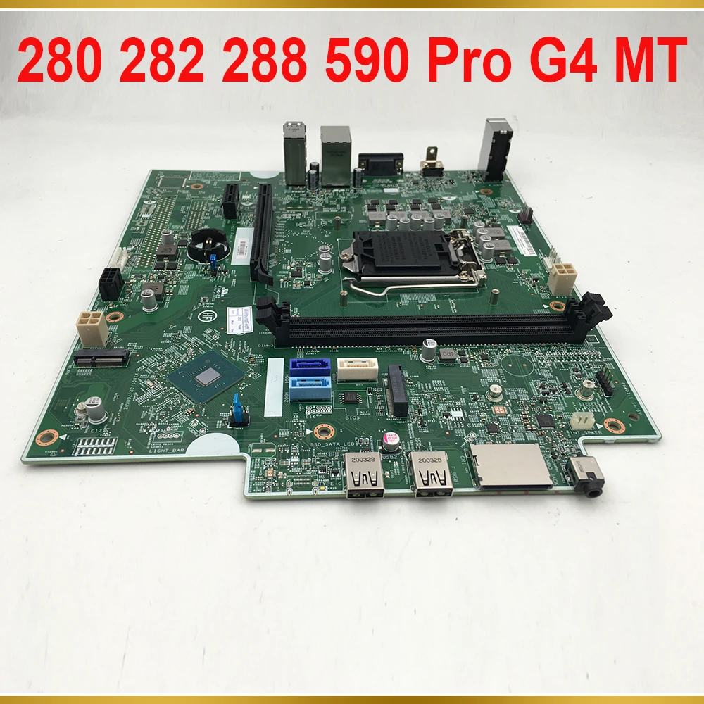 Placa base de escritorio para HP 280, 282, 288, 590 Pro, G4 MT, Lincs, MB 17514-1, L17659-001, 601, 942015-002, H370, LGA1151, DDR4