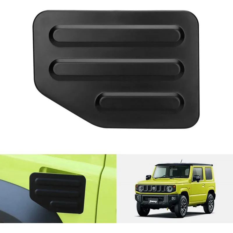 

Защитная крышка топливного бака подходит для Suzuki Jimny 19-21, модифицированная внешняя крышка топливного бака, наклейка, декоративные аксессуары, черный цвет