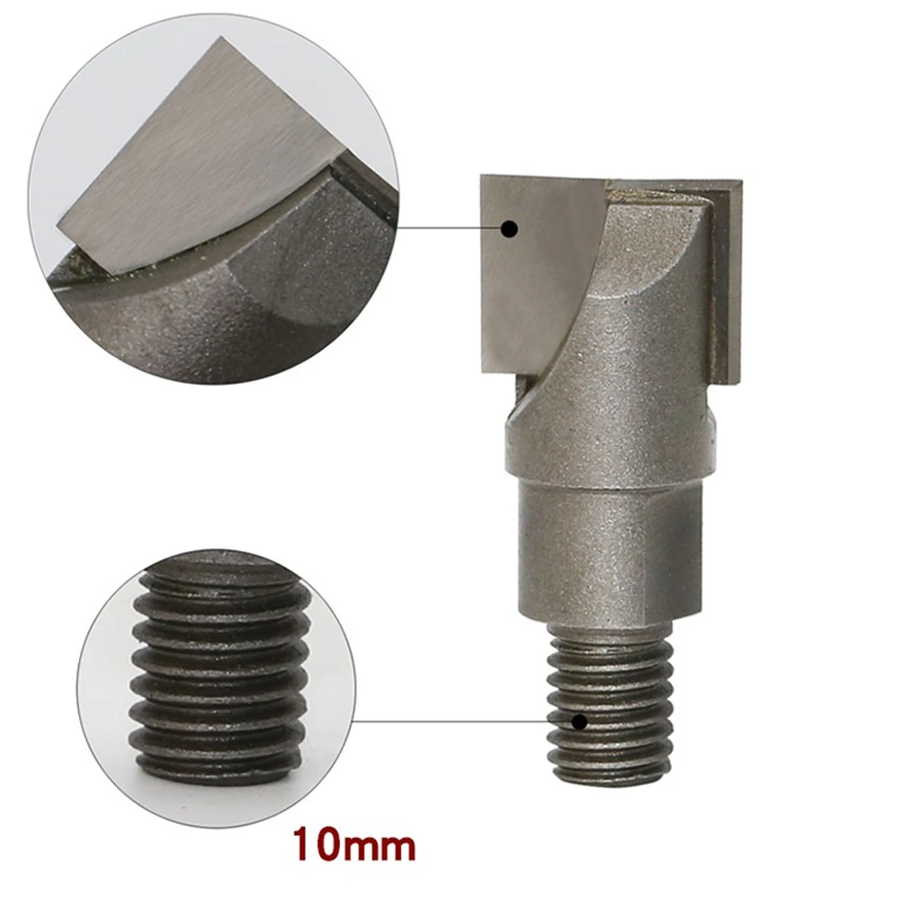 Power Tools Milling Cutter Tungsten Steel Alloy Door Lock Slotting Milling Cutter Router Bit 10mm Shank 16/18/20MM