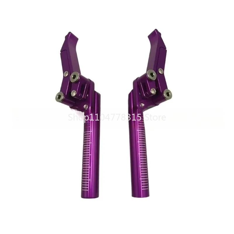 

Accessories New Rehabilitation Treatment Supplies Accessories 1 Pair of Sports Wheelchair Brakes 100% Aluminum Alloy