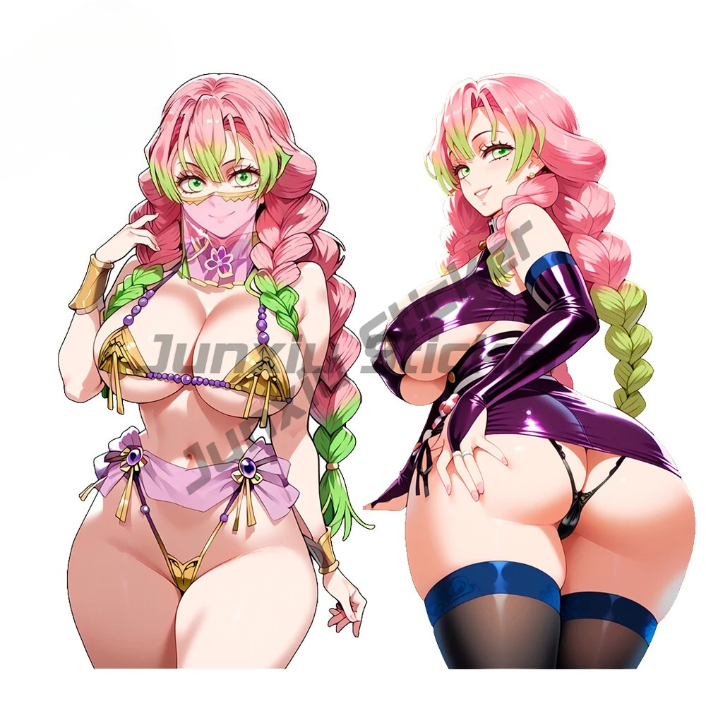 

Mitsuri Devil Anime Car Stickers Waifu NSFW Uniform Entertainment Stickers