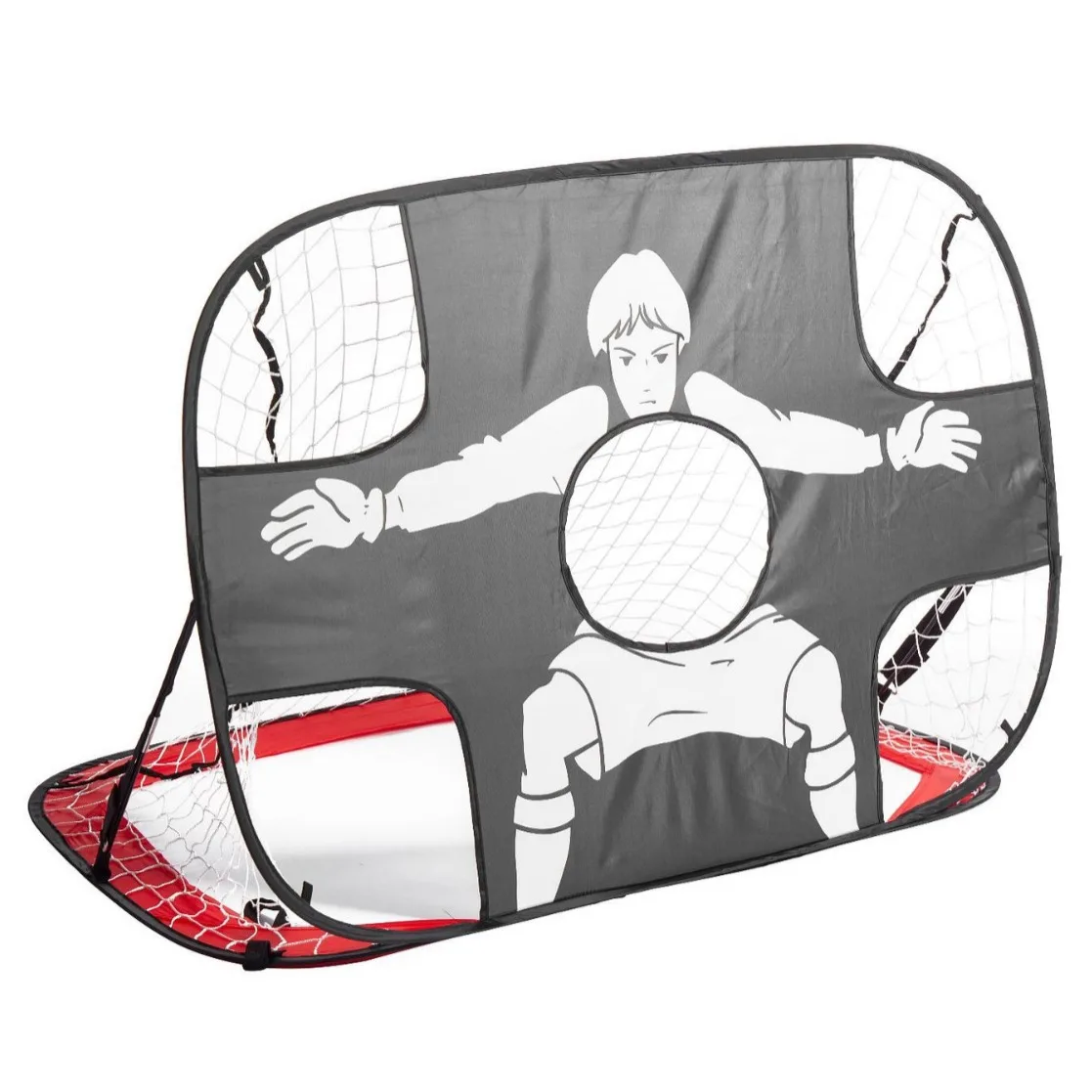 

Portable Children's Football Gate Foldable Outdoor Children's Football Net Primary School Student Character Target Training Goal