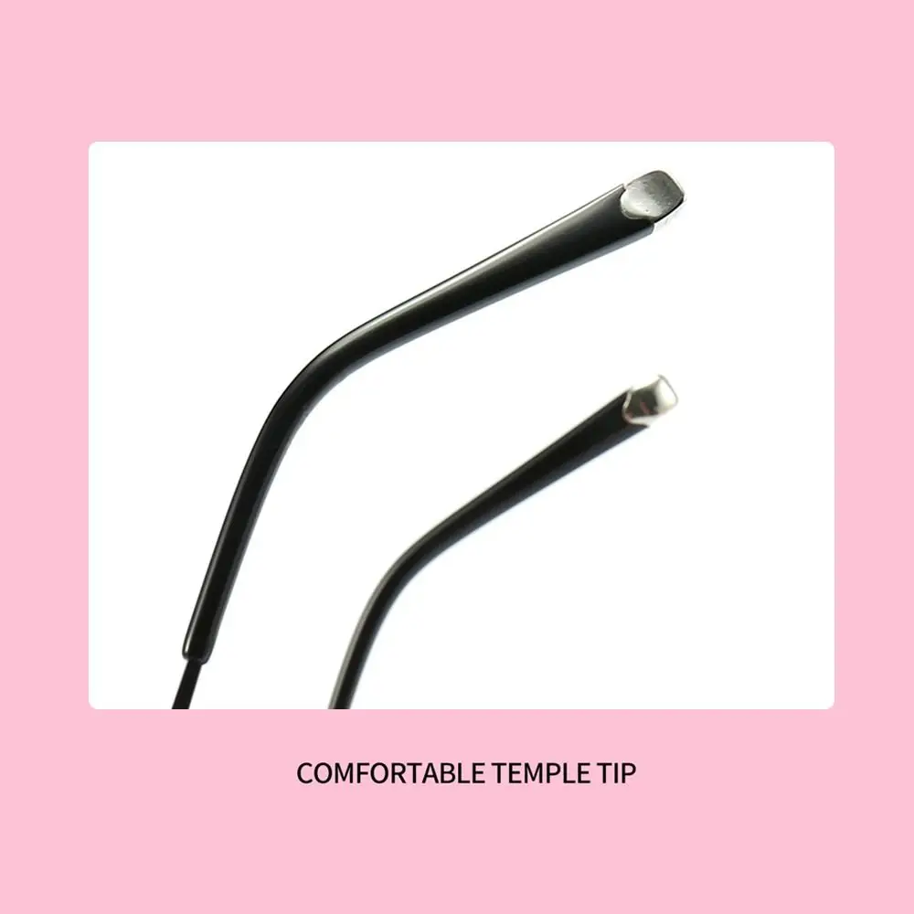 UV400 Night Vision Metal Computer Glasses with Magnet Clip On Sunglasses Anti Blue Light Glasses 3 In 1 Glasses