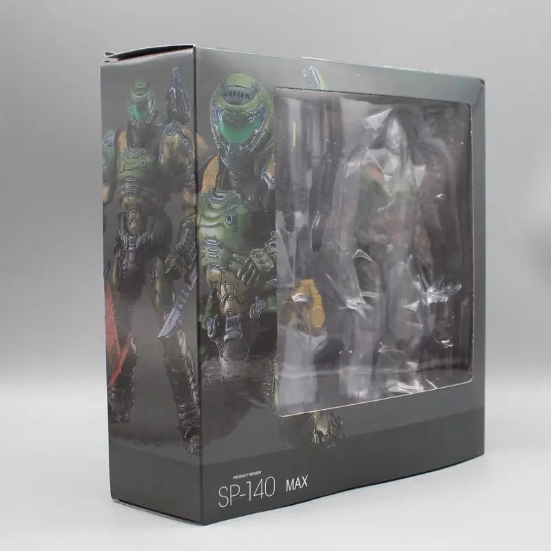 Figma Sp-140 17cm Doom Slayer Eternal Action Figure Anime Destroy Warrior Movable Model Statue Toy Gift for Collectors view 4