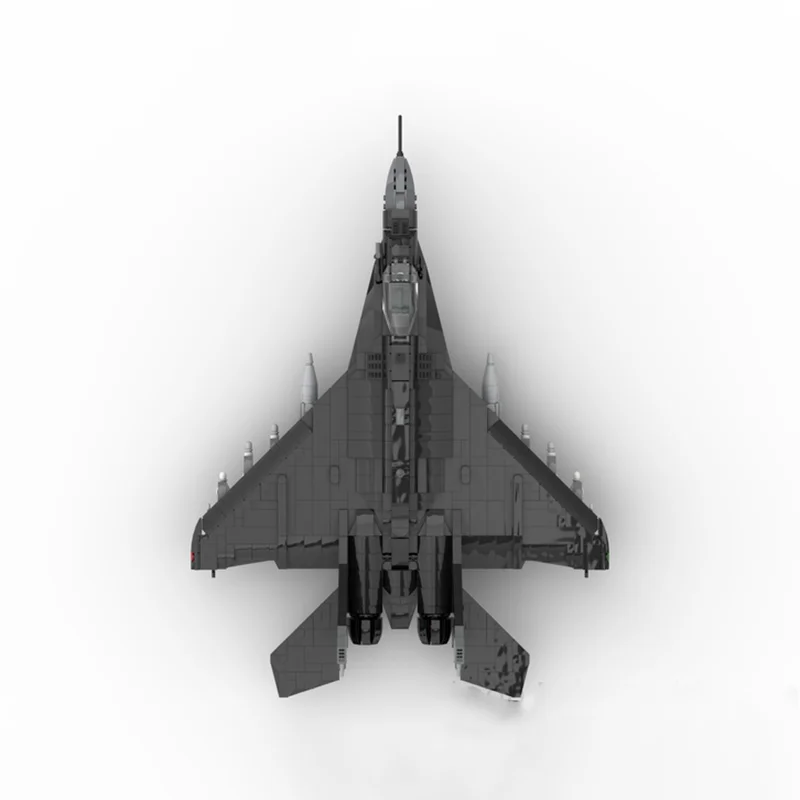 1789pcs MOC Mig S Modernised Model Building Blocks Architecture Assemble Creative Christmas Gifts Education Brick Toy Birthday