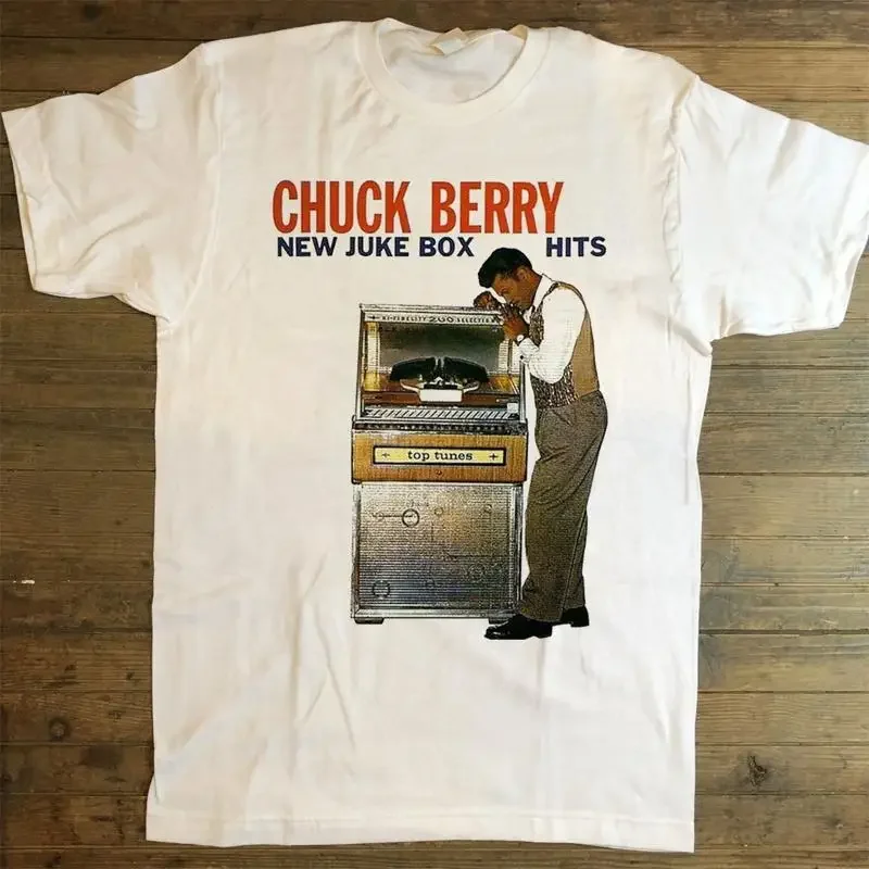 Chuck Berry New Juke Box Hits Adult T Shirt For All Size