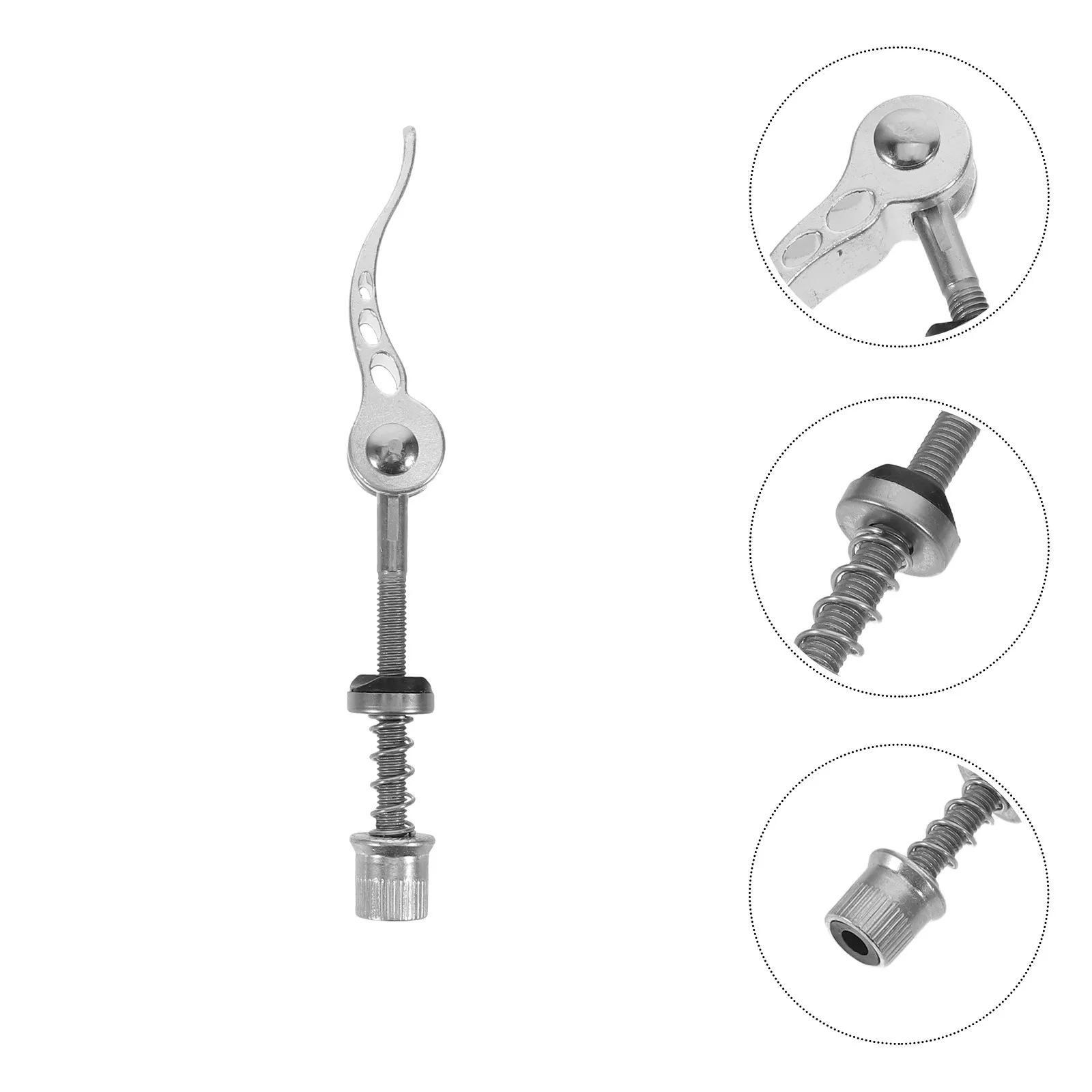 4Pcs Stainless Steel Grinder Lid Retainer Clips Replacement Snap Lock Buckles for Grinder Lid Closure Powder Mill Accessories