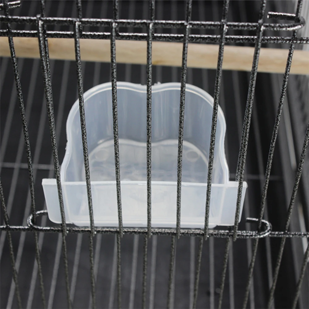 Iron Wire Birdcage with Station Rods for Parrots Pigeons Playing Food Basins for Feeding Bird Supplies with Roof Birdhouses