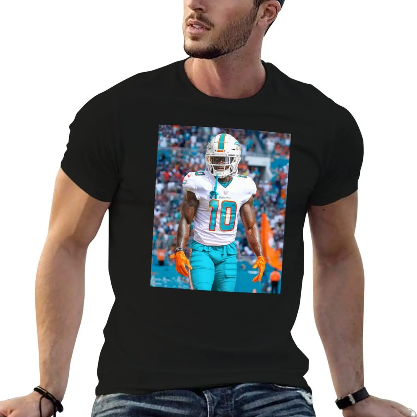 Tyreek Hill T-Shirt cotton graphic tees graphic shirts cute clothes blanks Men's clothing