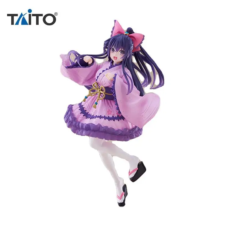 In Stock Original TAITO Coreful DATE A LIVE Yatogami Tohka Gothic style PVC Anime Figure Action Figures Model Toys ﻿