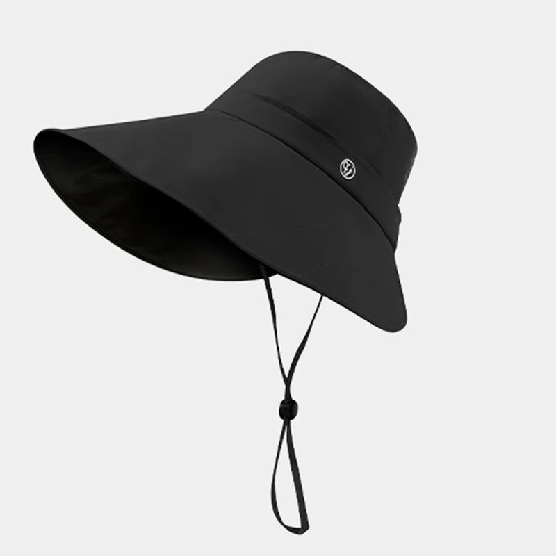 2026 Breitkrempiger UV-Schutz Sonnenhut für Damen, Winddicht und Wasserdicht, Sommer-Kappe für Frauen, Radfahren und Klettern, Breitkrempige Hüte für Damen – Detail 8