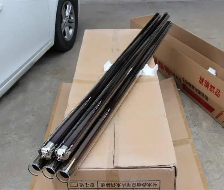 Solar Vacuum Tube Aerospace Zijin Water Heater Collector Tube Glass Header Special Hot Water for BBQ