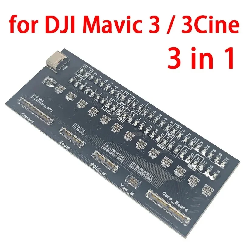 Mavic 3 Signal Betafor DJI Mavic3/3T/3E/3Cine Repair Parts Wire Detection 3in1  TestBoard Gimbal PTZ Cable SignalLine Test