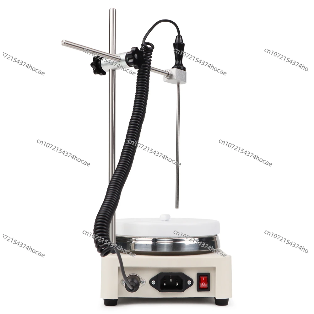 Laboratory digital display liquid crystal heating magnetic stirrer hot plate magnetic mixer speed range 200-1500 rpm