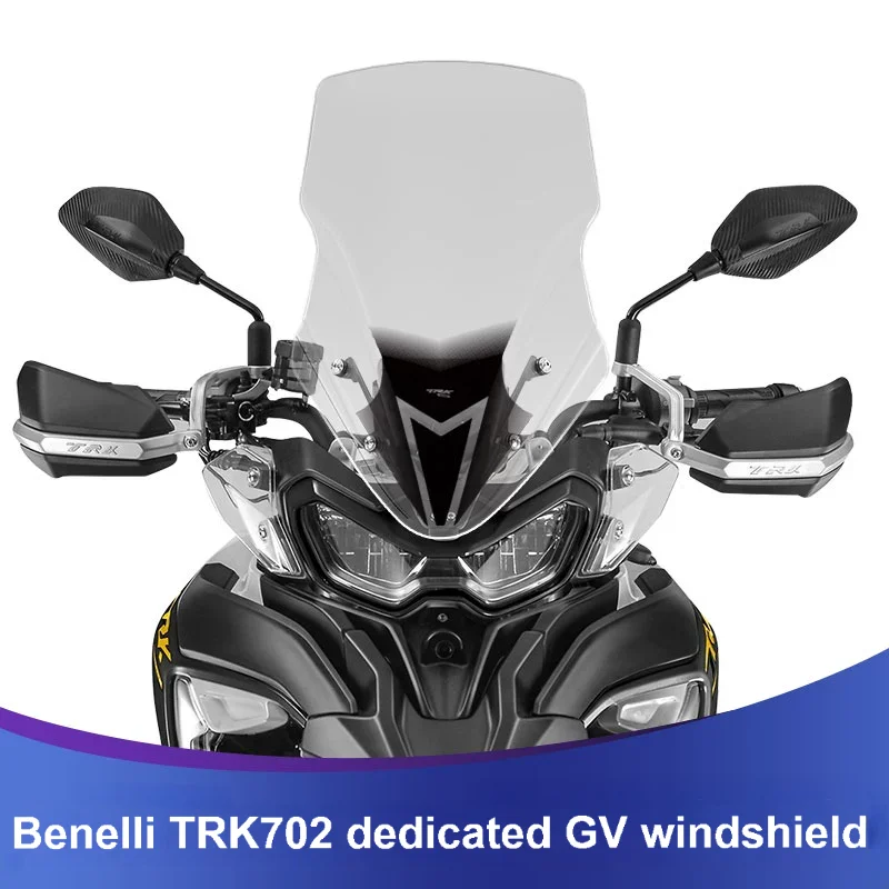 

For Benelli TRK702 Modified Accessories trk702Motorcycle Front Windscreen Windshield Heighten Wind Block Fairing Wind Deflector