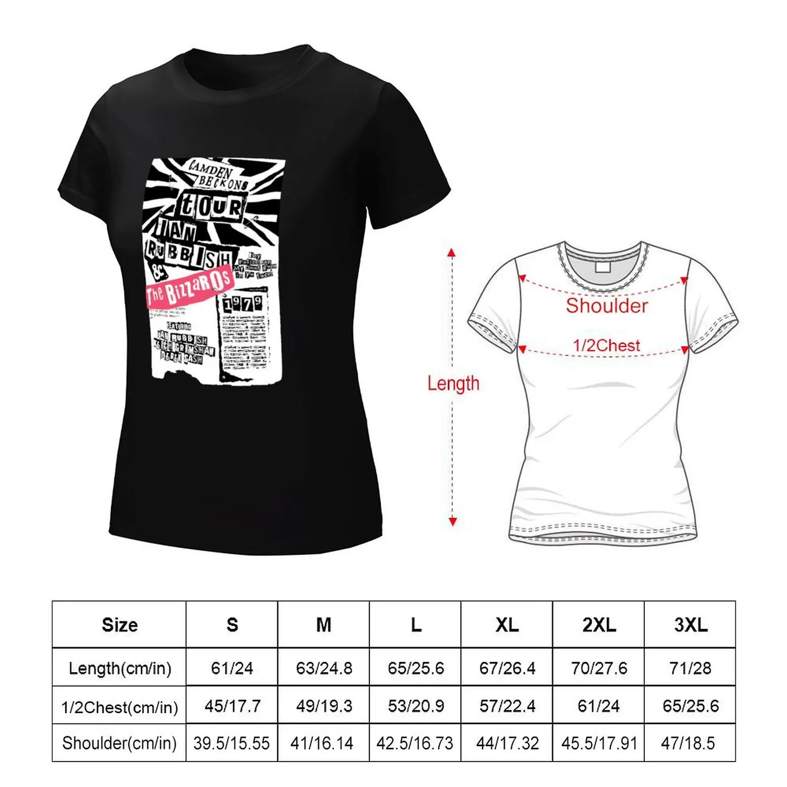 Snl Ian Onzin & Amp; De Bizzaros P-A-R-O-D-Y Tour Slim Fit T-Shirt Dames Tops Lentekleding 2024