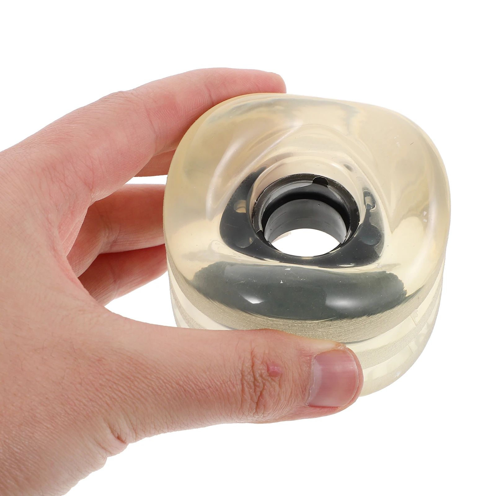 

1 шт., волнистые колеса из искусственной кожи для лонгборда, рыбной доски, танцевального скейтборда, мягкие сменные колеса с высоким отскоком для катания на открытом воздухе