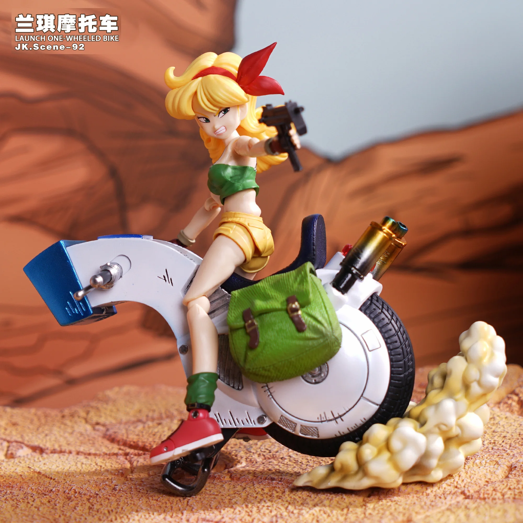 

Dragon Ball Figure Launch One-Wheeled Bike Model Launch Vehicle Attachment Motorcycle Gk Collect Room Ornaments Toy Adult Gift