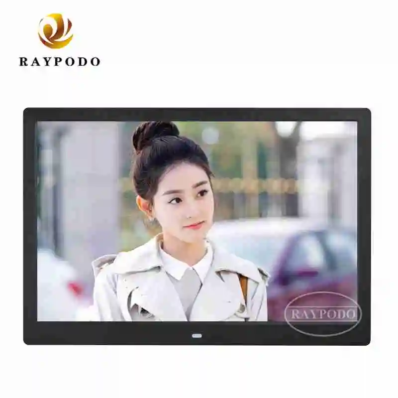 Raypodo 14 Inch Digital Photo Frame Only Sell USD 59 with Black and White Color