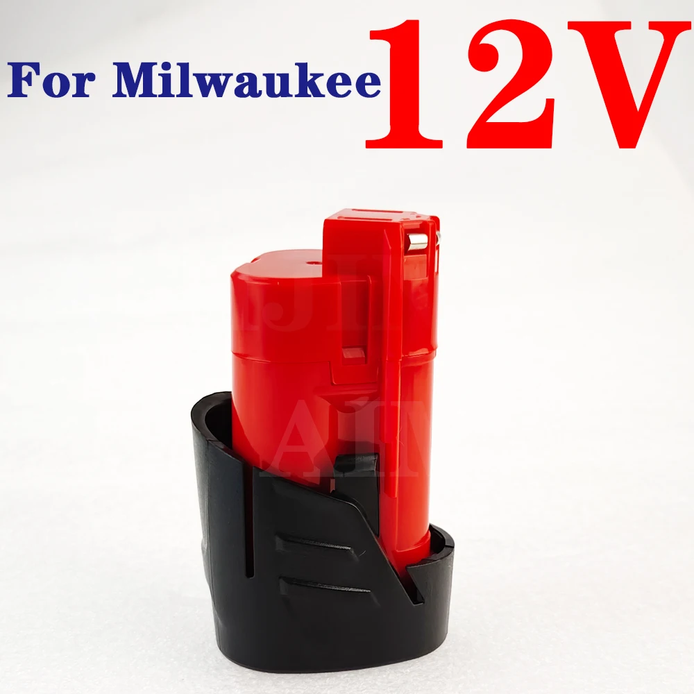 

12V 3000mAh Compatible for Milwaukee M12 XC 48-11-2410 48-11-2420 48-11-2411 12-Volt Cordless Tools Battery