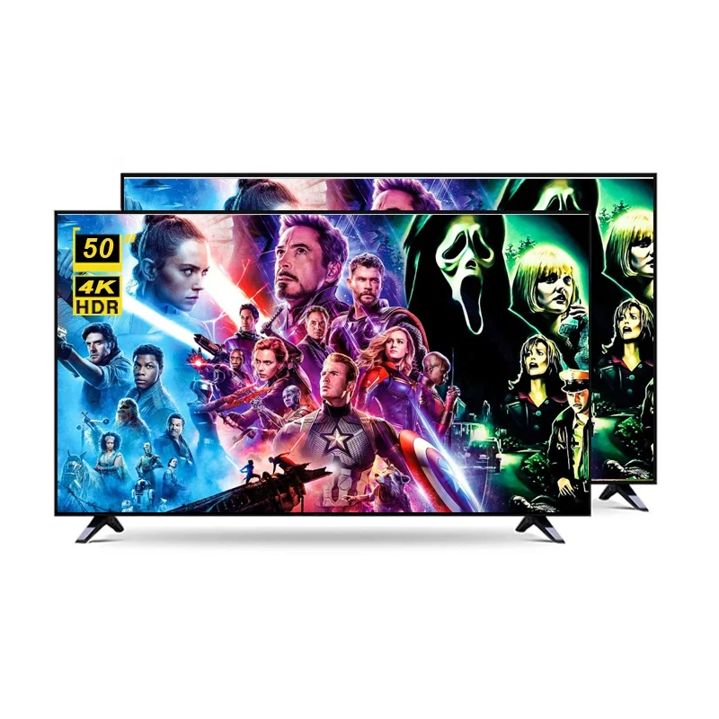 

High end customized TV STLF ZJWHot Sale 50 Inch TV 50 Inch LED Projection Screen Android TV Television Office Hotel Home Televi