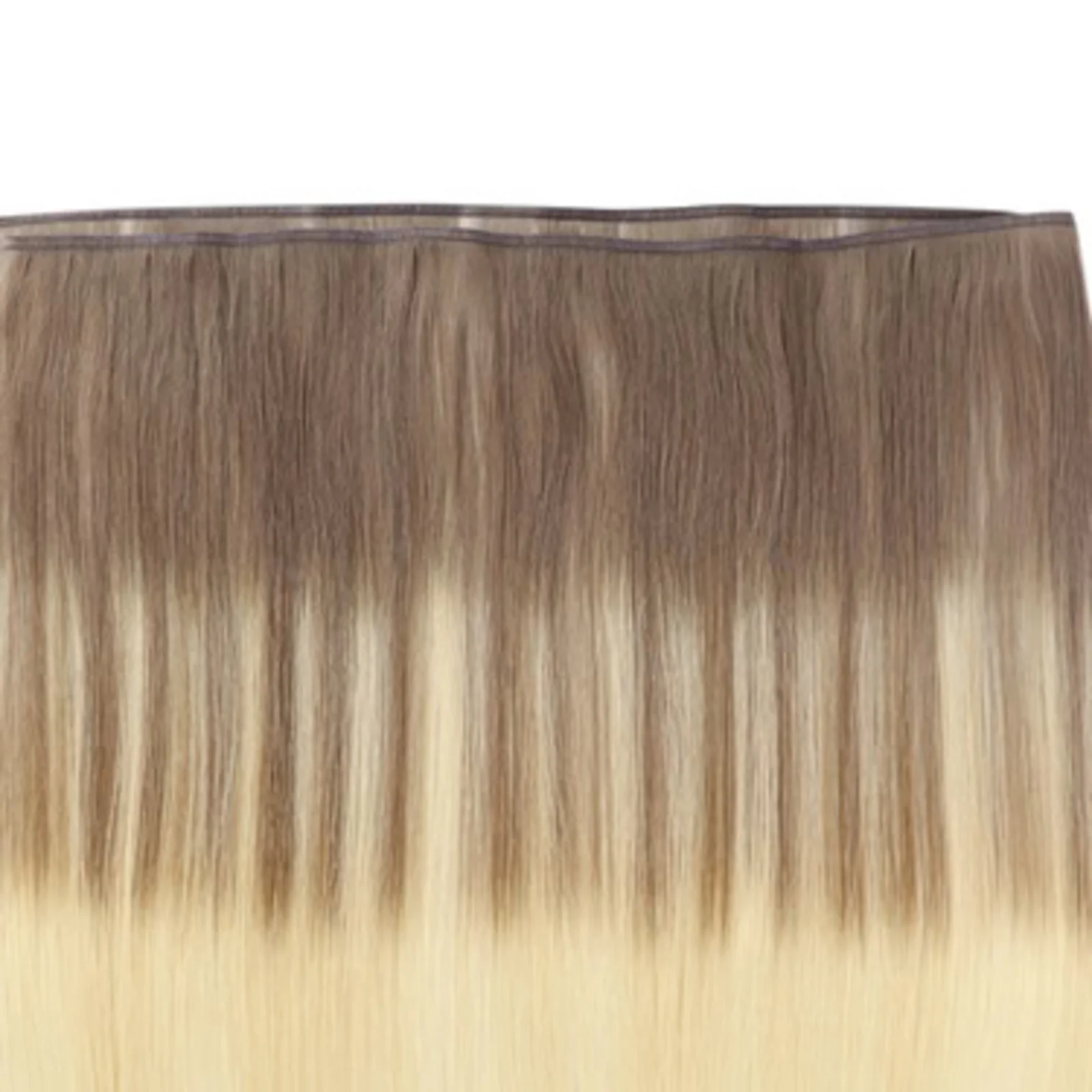 Extensiones de trama de seda plana YoungSee, extensiones de cabello virgen invisibles, Color Balayage, 100% trama de cabello humano Real de 14-24 pulgadas