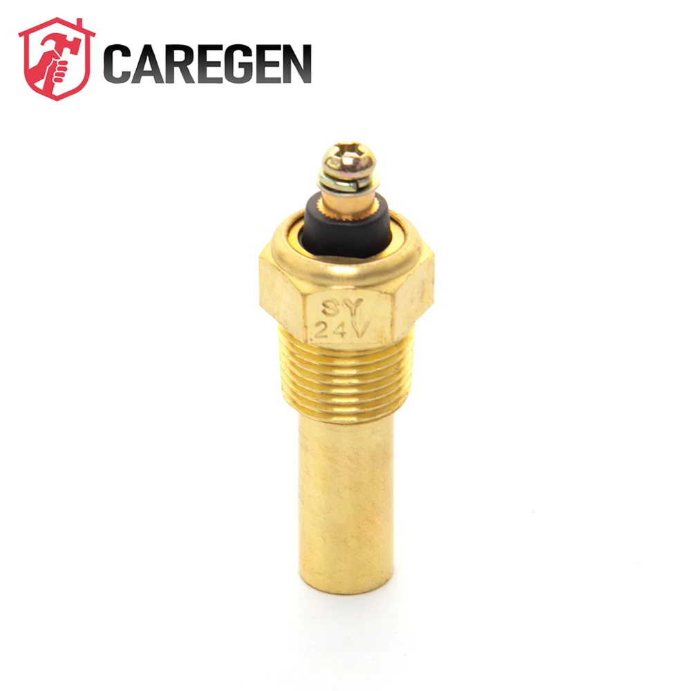 Universal Water Coolant Oil Temp Sensor Temperature 1/8 Npt Electrical Sender Transmission Sensor Unit Weichai 24V