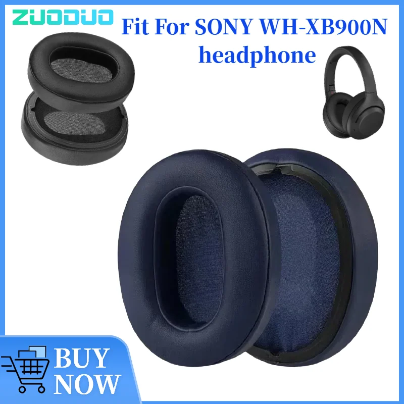 

ZUODUO Replacement Earpads Cushion For SONY WH-XB900N Headphones Memory Sponge Sleeves Cover Case Repair Parts