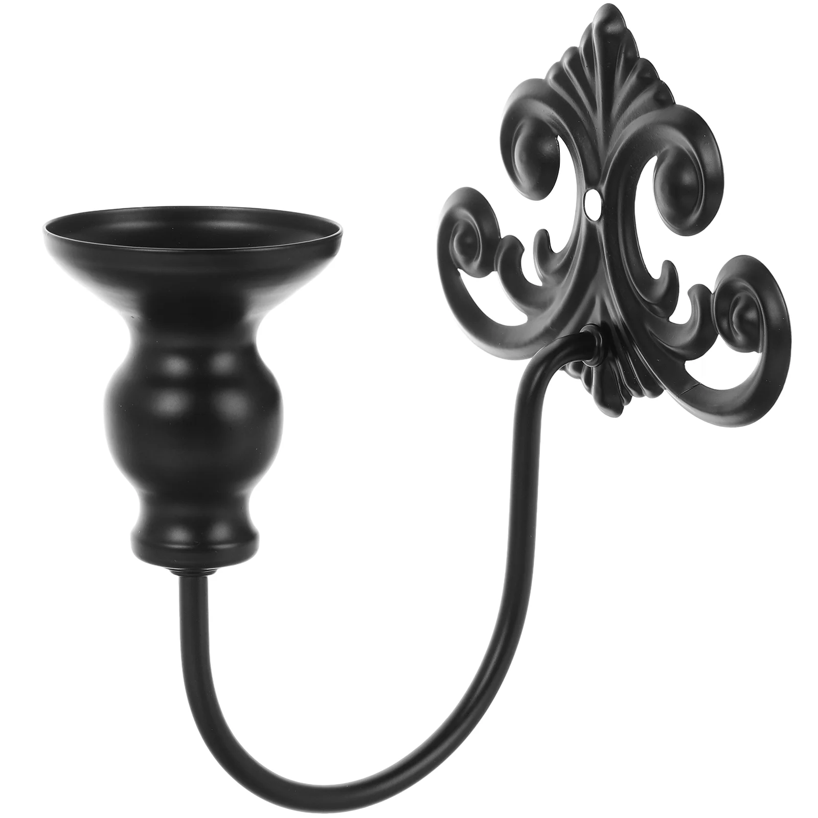 

Wrought Iron Wall Holder Stand Decorative Sconces Candlestick Holders For