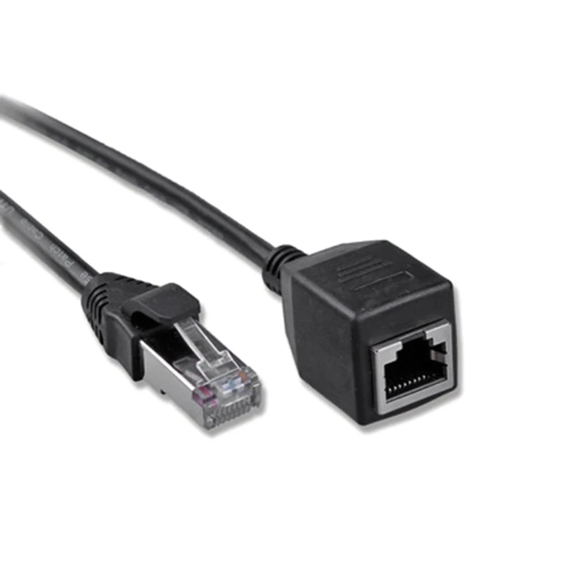 extensão Ethernet Rj45 Lan macho/fêmea extensor fio Rj45