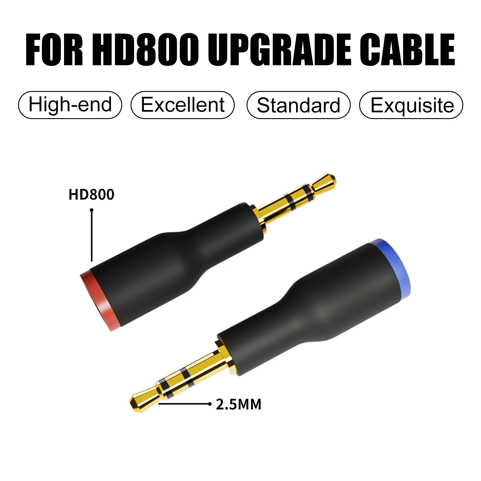 

OKCSC адаптер для наушников, двойной разъем 2,5 мм «папа» на SENNHEISER HD800 «мама» для Hifiman HE4401 HE350 HE440S HE560 H1000, разъем для наушников