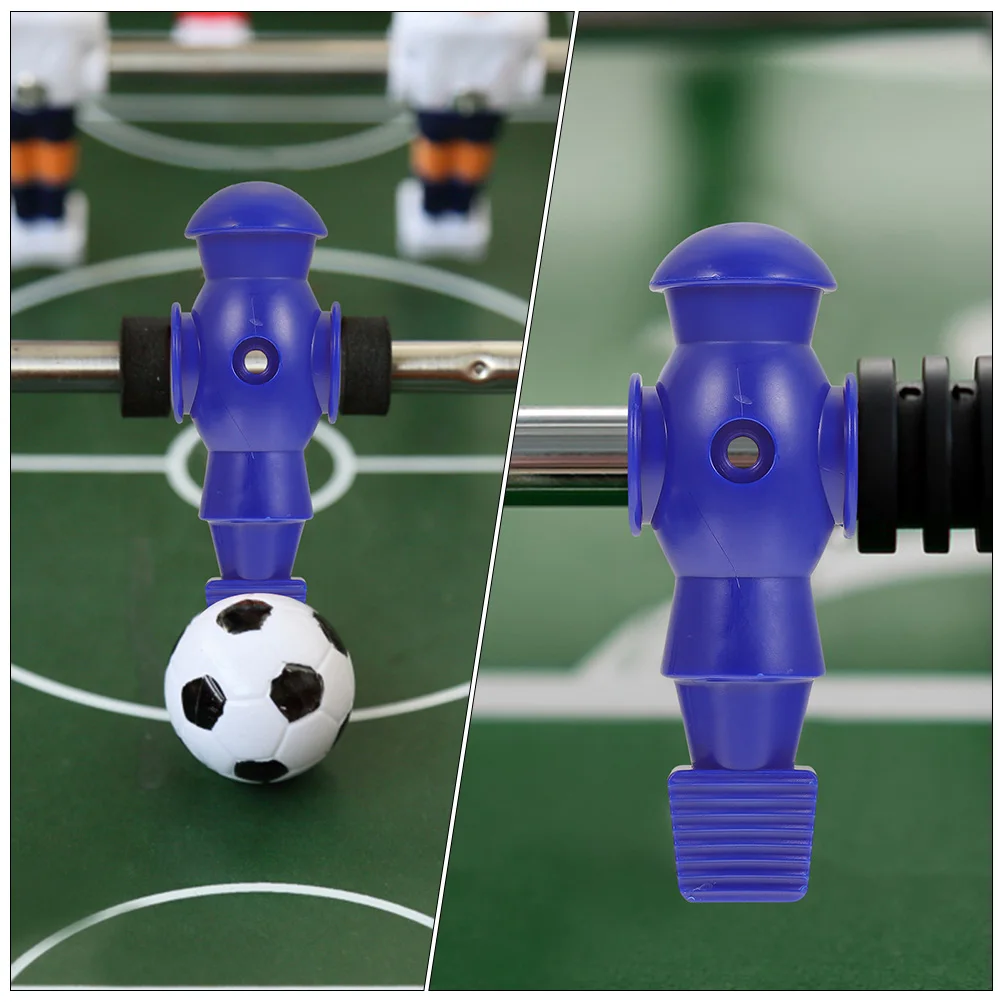 5 Buah Aksesori Mesin Pengganti Pemain Poker Foosball Mainan Resin Sepak Bola Meja Desktop Sepak Bola Meja