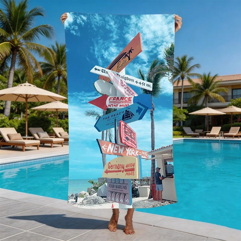 Yoga Towel Oversized Microfiber Quick Dry Sand Free Beach Swim Pool Travel Camping Gym Picnic Blanket Bath Towel Boho Gift Her