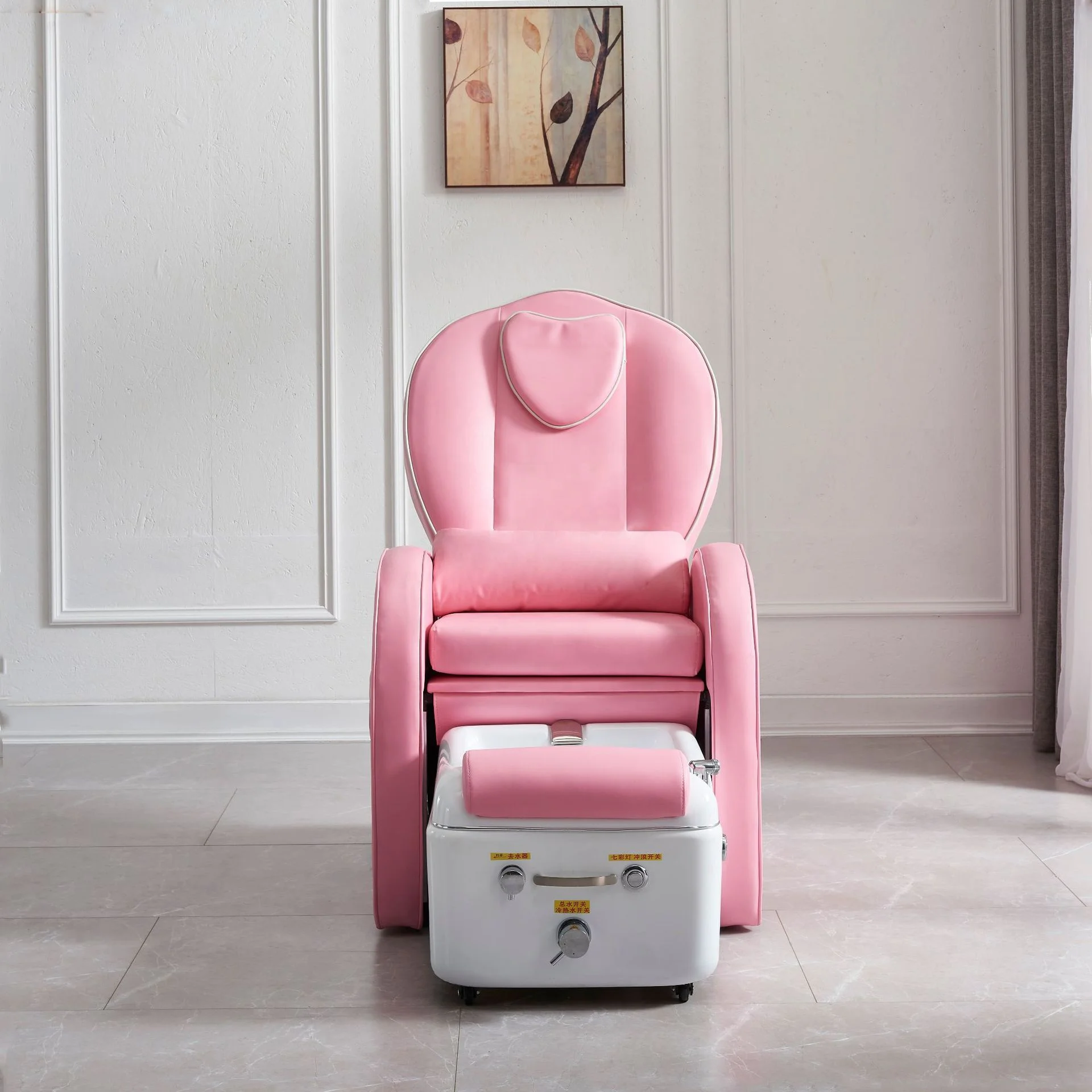 

No Plumbing Pedicure Chair Massage Spa Pedicure With Basin Foot Spa