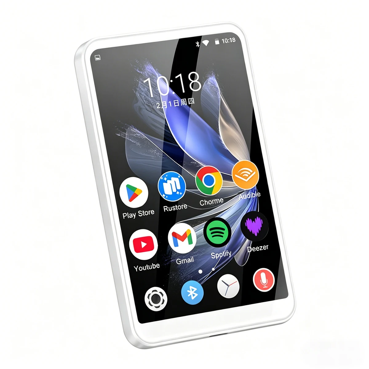 

Portable WiFi MP4 Player with Play Store Access,Spotify Premium Ready,4"HD Display,15H Playtime, Ideal for Gym&Outdoor Activites