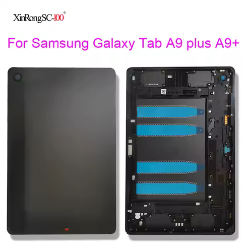 For Samsung Galaxy Tab A9 plus A9+ 11" SM-X210 SM-X215 X210 X215 Battery Cover Back Case Housing Door