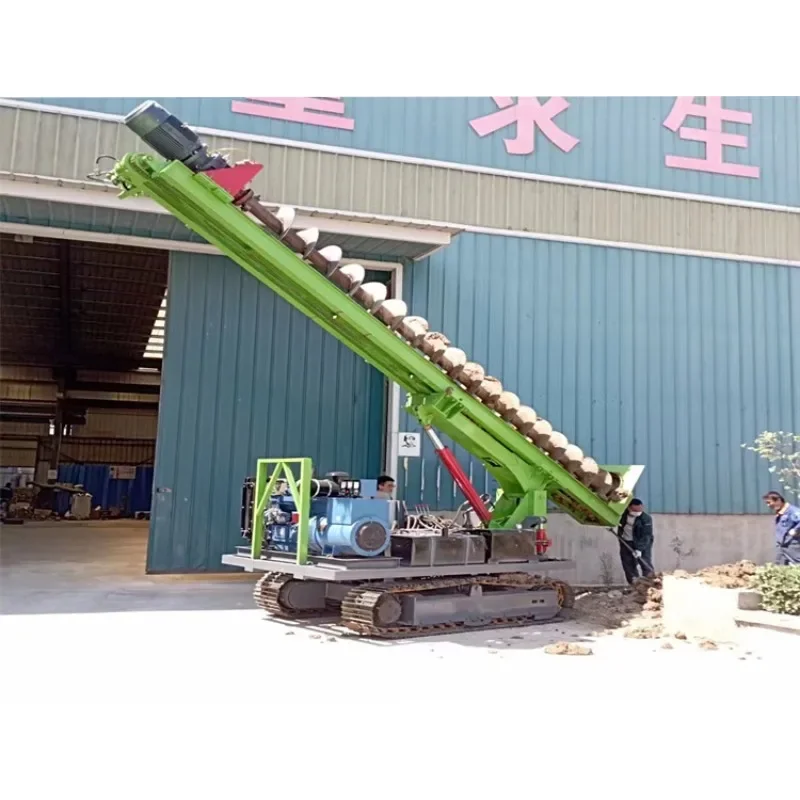 Small Pile Driver Photovoltaic Ground Screw Machine Pile Driver Hengwang Post Pile Driver