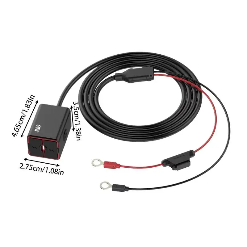 Waterproof Motorcycle USB C Charger Handlebar Phone Charger Multi-speed Adjustable Fast Charging Motorcycle Accessories - Image 6