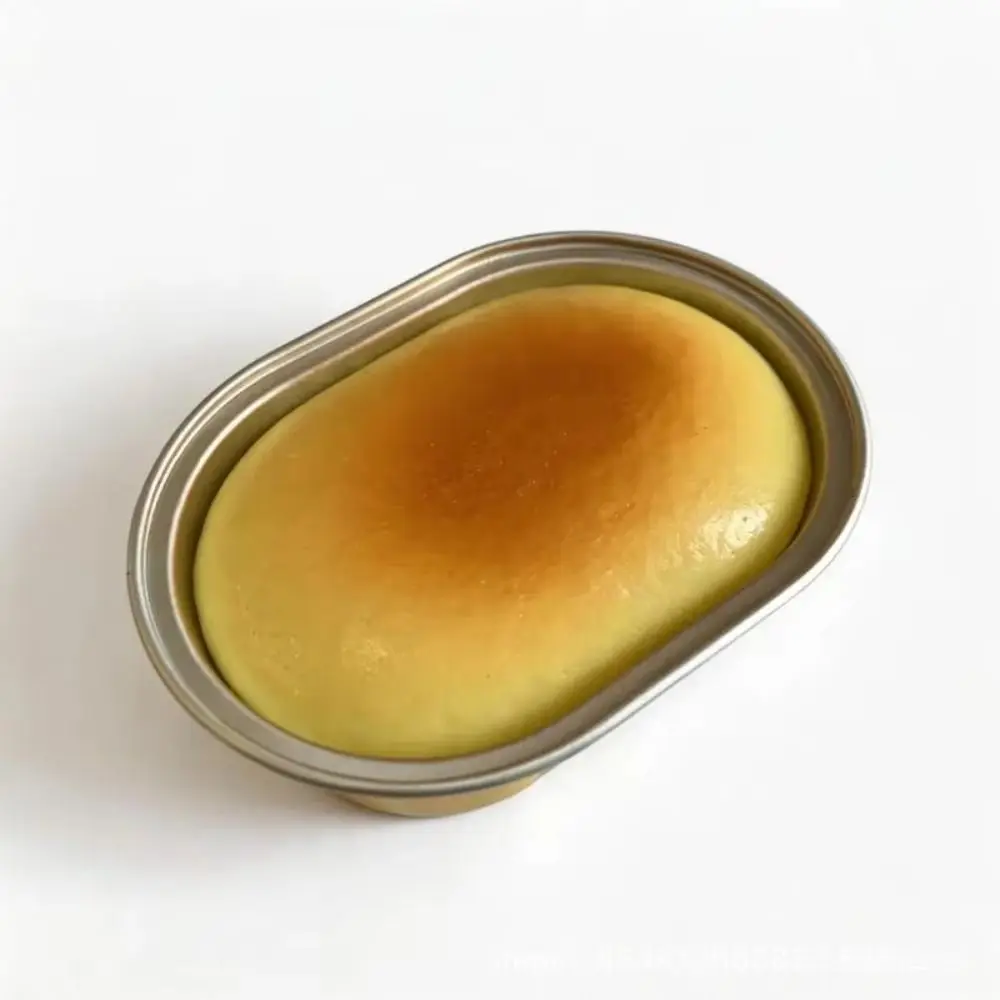 Simulated Steamed Egg Cake Fidget Toy Slow Rising Hand Relax Bread Squishy Toy Sticky Pinch Sensory Fidget Ball Kids Adults