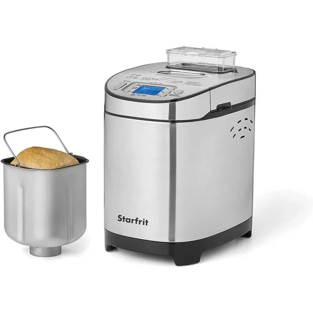 Bread Maker,Hand Wash Only, 13 in-1, Easy To Use,  Electric Bread Maker Other Kitchen Appliances, Normal, Silver