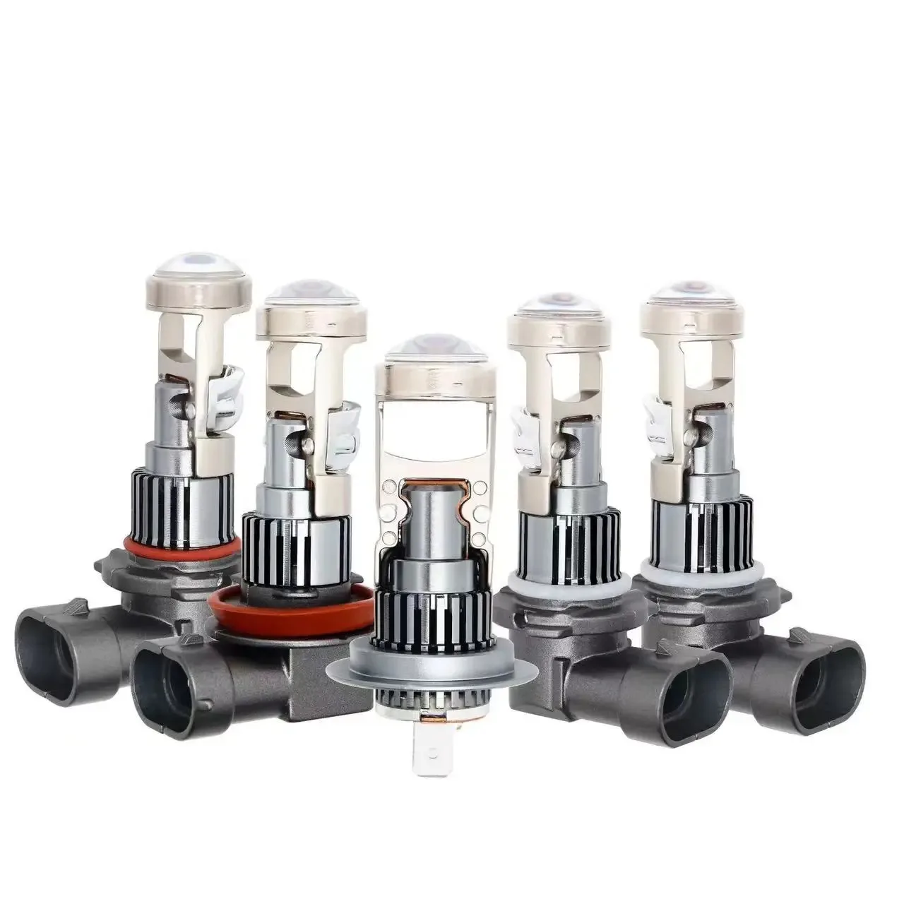 1Pc Projector H7 H11 H8 9005 HB3 9006 HB4 Lens LED Car Headlight Bulbs 30000LM 120W Turbo Auto Bulb Fog lamp bulb 12V 24V