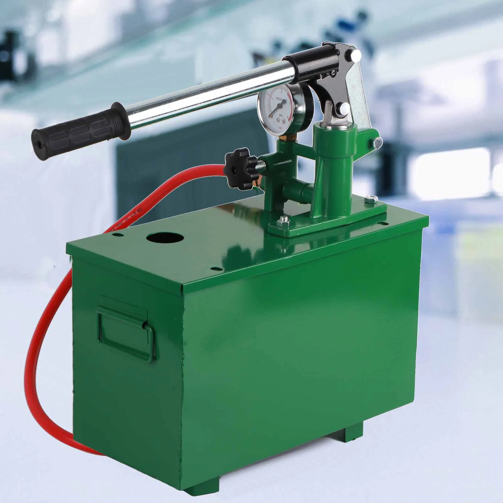 

40 кг 4 МПа ручной насос для измерения давления, тестер утечки трубопровода, ручной инструмент для гидравлического тестирования