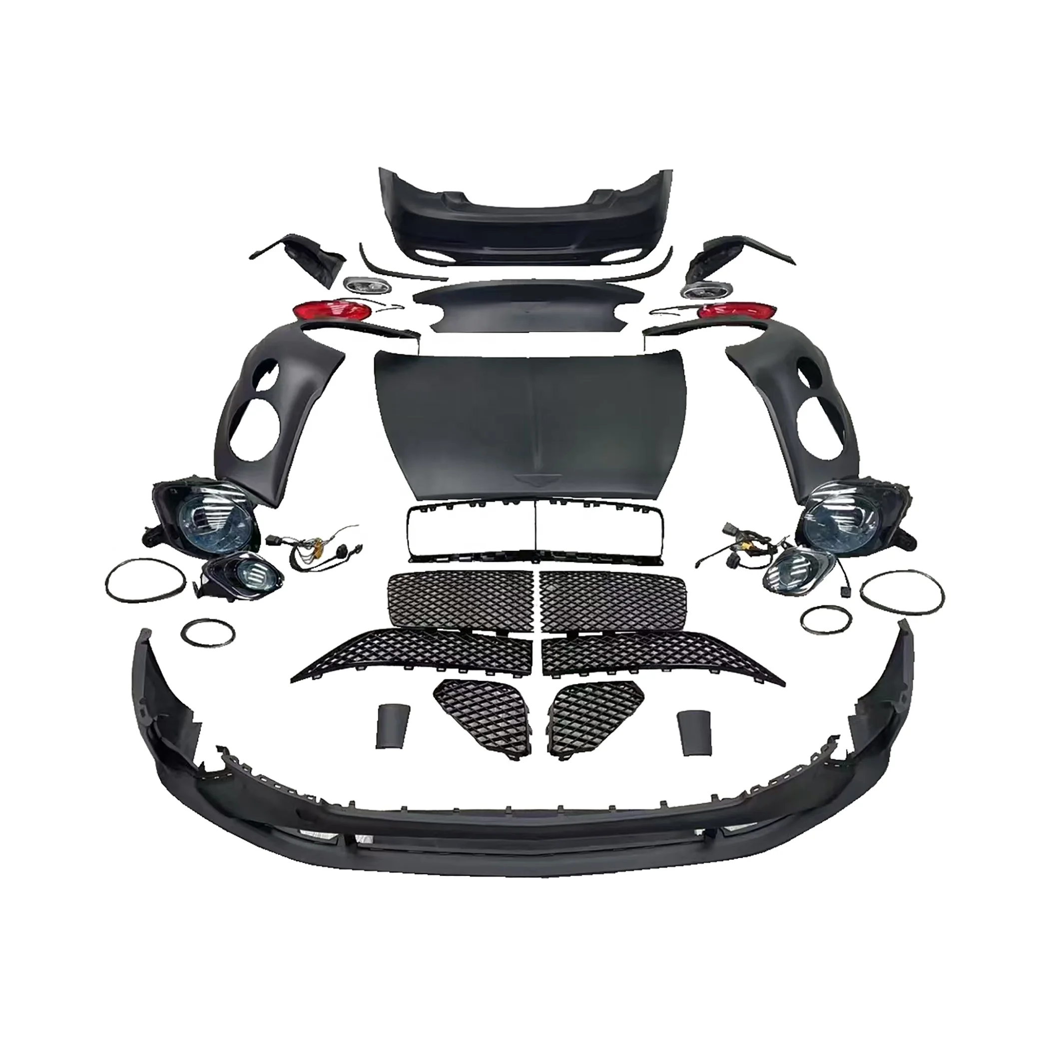 Revise Z-ART 2024 GT Upgrade Body Kit For Bentley GT Facelift Body Kit For Continental GT 2005-2017 Old To New Kit
