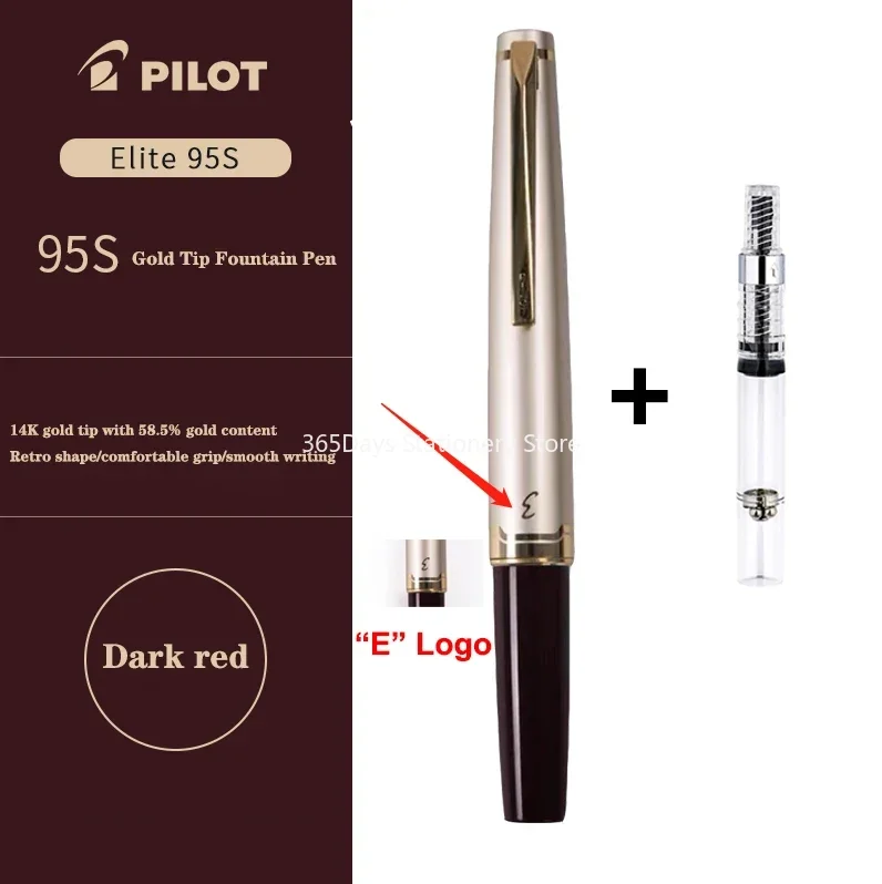 Japan PILOT Fountain Pen 14K Gold Nib 95s Elite 95th Anniversary