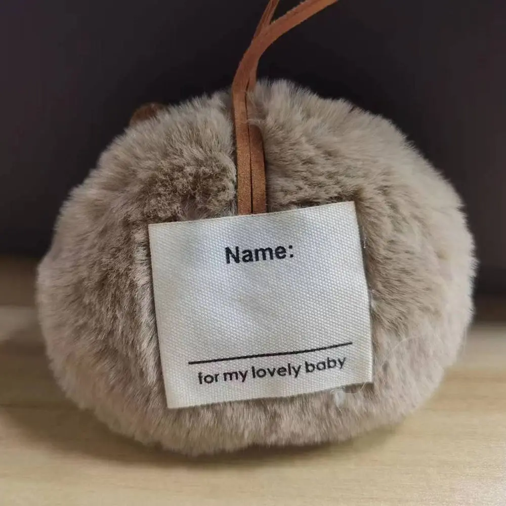 Soft Capybara Plush Keychain Kawaii Plush Stuffed Cartoon Guinea Pig Pendant Toys Bag Name Tag Backpack Decor