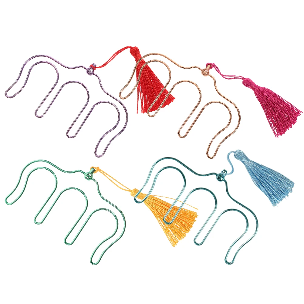 

4pcs Clip Durable Spring Music Book Clamp Creative Sheet Clip Steel Book Page Holder Guitar Accessories Stationery